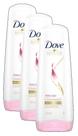 kit 3 Condicionador Dove Hidra liso Hialurônico 400ml