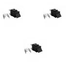 Kit 3 conector femea multilan cat.6 pt- furukawa Kit 3 conector femea multilan cat.6 pt- furukawa