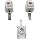 Kit 3 Conector Generico Frontal Terminal Saída para Barramento Pente ou Disjuntor