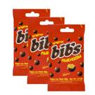 Kit 3 Confeito Bib's Amendoim 40g