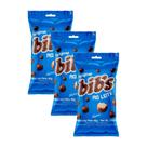 Kit 3 Confeito Bib's Ao Leite 40g
