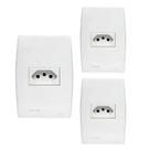 KIT 3 Conjunto 1 Tomada 20a 4x2 Ilus Siemens Soprano KIT 3 Conjunto 1 Tomada 20a 4x2 Ilus Siemens Soprano