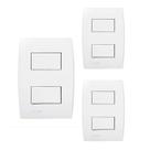KIT 3 Conjunto 2 Interruptor Paralelo Ilus Siemens Soprano