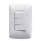 Kit 3 Conjunto 3 Interruptores Paralelos 6A Aria Tramontina