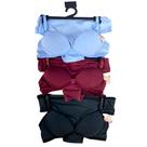 Kit 3 Conjunto Infantil Juvenil Menina Moça Lingerie Calcinha E Sutiã Com Bojo
