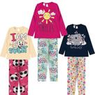 Kit 3 Conjunto Juvenil Roupa Infantil Menina Juvenil Atacado