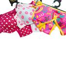 Kit 3 conjunto menina moça com bojo lingerie infantil