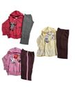 Kit 3 conjunto moletom inverno menina sortido para bebês