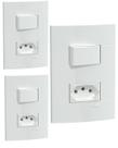 kIT 3 CONJUNTOS DE INTERRUPTORES+TOMADA 10A 250V SCHNEIDER