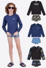 Kit 3 Conjuntos Infantil Estampas Menino Praia e Piscina