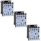 Kit 3 Contator Mini 10a WEG 4 NA 190V/220V CWCA0-40-00V26