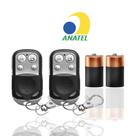 KIT 3 Controle ORIGINAL de Portão Electrónico Remoto Compatível 433Mhz automático Garagem 4 Botões R