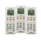 Kit 3 Controle Remoto Universal Ar Condicionado Vix 4000em1