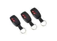 kit 3 Controles remoto 2 Botões Hombrus 433mhz Alarme
