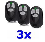 Kit 3 Controles Remoto Portão Automatico Rcg/ Ppa / Garen - 433 mhz frequencia