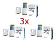 Kit 3 Controles Remoto Ventilador de Teto Universal + Brinde