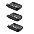 Kit 3 Controles Remotos Portão Eletrônico Cerca Elétrica Alarme 433mhz Sulton 3 Botões