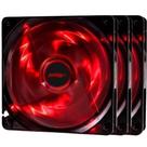 Kit 3 Cooler Fan Basic 4 Leds (Escolha o seu) 120mm Gabinete Pc Gamer Ventoinha