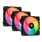 Kit 3 Cooler Fan RGB 120mm para Gabinete Gamer Revenger G-VR339 Kit 3 Cooler Fan RGB 120mm para Gabinete Gamer Revenger G-VR339