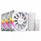 Kit 3 Cooler Fan Sangue Frio 3 Argb White Ghost 120mm L,Rgb