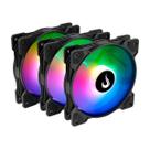 Kit 3 Coolers 120mm Rise Mode X - LED ARGB - RM-XLD-01-ARGB