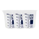 Kit 3 Copos Becker Nalgon 250ml Polipropileno Autoclavável Medidor Graduado Com Bico