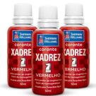 Kit 3 Corante Líquido Xadrez Sherwin Williams Tintas Bisnaga Pigmento Cores Parede Base Dágua 50ml