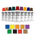 Kit 3 Corante P/ Tinta Acrílica Esmalte Epóxi 50ml Cores Pigmento Líquido Base Água Universo Pintura