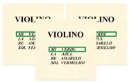 Kit 3 Cordas 1 Mi Violino 4 4 Mauro Calixto Tensão Média