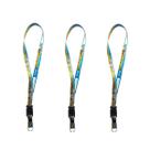 Kit 3 Cordões de identificação Girassol para Crianças e Pais Kit 3 Cordões de identificação Girassol para Crianças e Pais