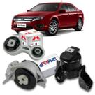 Kit 3 coxim do motor cambio fusion 2.5 2009 2010 2011 2012