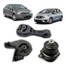 Kit 3 Coxim Do Motor Câmbio Manual New Fit City 2009 A 2014 Kit 3 Coxim Do Motor Câmbio Manual New Fit City 2009 A 2014