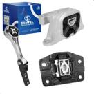 Kit 3 Coxins Direito Esquerdo do Motor e Câmbio VW UP MPI Sampel Kit 3 Coxins Direito Esquerdo do Motor e Câmbio VW UP MPI Sampel