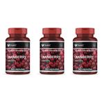 Kit 3 Cranberry 60 Cápsulas - Muwiz