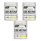 Kit 3 Creatina 100%Pura Monohidratada Sem Sabor 3x300g FNB Sports Nutrition