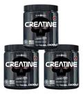 Kit 3 Creatine Creatina 100% Pura Monohidratada 300g Black