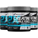 Kit 3 Creatine Doble Force 150g Cada Body Action Sem Sabor