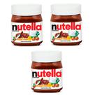 Kit 3 Creme Avelã Nutella Ferrero 350g cada Kit 3 Creme Avelã Nutella Ferrero 350g cada