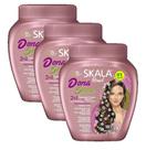 kit 3 Creme de Tratamento 2 em 1 Dona Skala 1kg