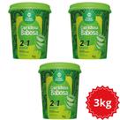 Kit 3 Creme de Tratamento para Pentear e Hidratante 2 em 1 Regarv 1kg Corpo Dourado Todos os Tipos de Cabelo - Kit 3 Creme de Tratamento para Pentear e Hidratante 2 em 1 Regarv 1kg Corpo Dourado Todos os Tipos de Cabelo -