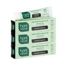 Kit 3 Creme Dental Boni Natural Menta e Carvão Vegetal 90g Kit 3 Creme Dental Boni Natural Menta e Carvão Vegetal 90g