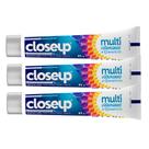 Kit 3 Creme Dental Closeup Multi Vitaminas +12 Benefícios White 85g