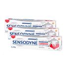 Kit 3 Creme Dental Sensodyne Sensibilidade e Gengivas Whitening 100g