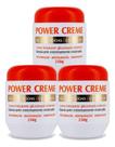 Kit 3 Creme Hidratante Glicerinado Intenso Power - Lanzy 250g