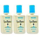 Kit 3 Creme Hidratante Spa Mania com Óleo de Amêndoas , Colágeno e VItamina E