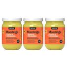 Kit 3 Creme Manteiga de Karité com Ceramidas para Cabelos Ressecados Tratamento Capilar 220g Soft Hair