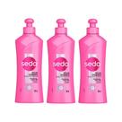Kit 3 Creme para Pentear Seda Cocriações Ceramidas Brilho 300ml Kit 3 Creme para Pentear Seda Cocriações Ceramidas Brilho 300ml