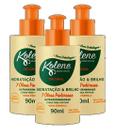 kit 3 Creme Pentear Kolene Óleo Essencial 90ml