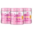 Kit 3 Creme Sebo de Carneiro Uréia Pés Mãos Cotovovelos 200G