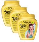 kit 3 Creme Tratamento Capilar Skala Amido De Milho 1kg
